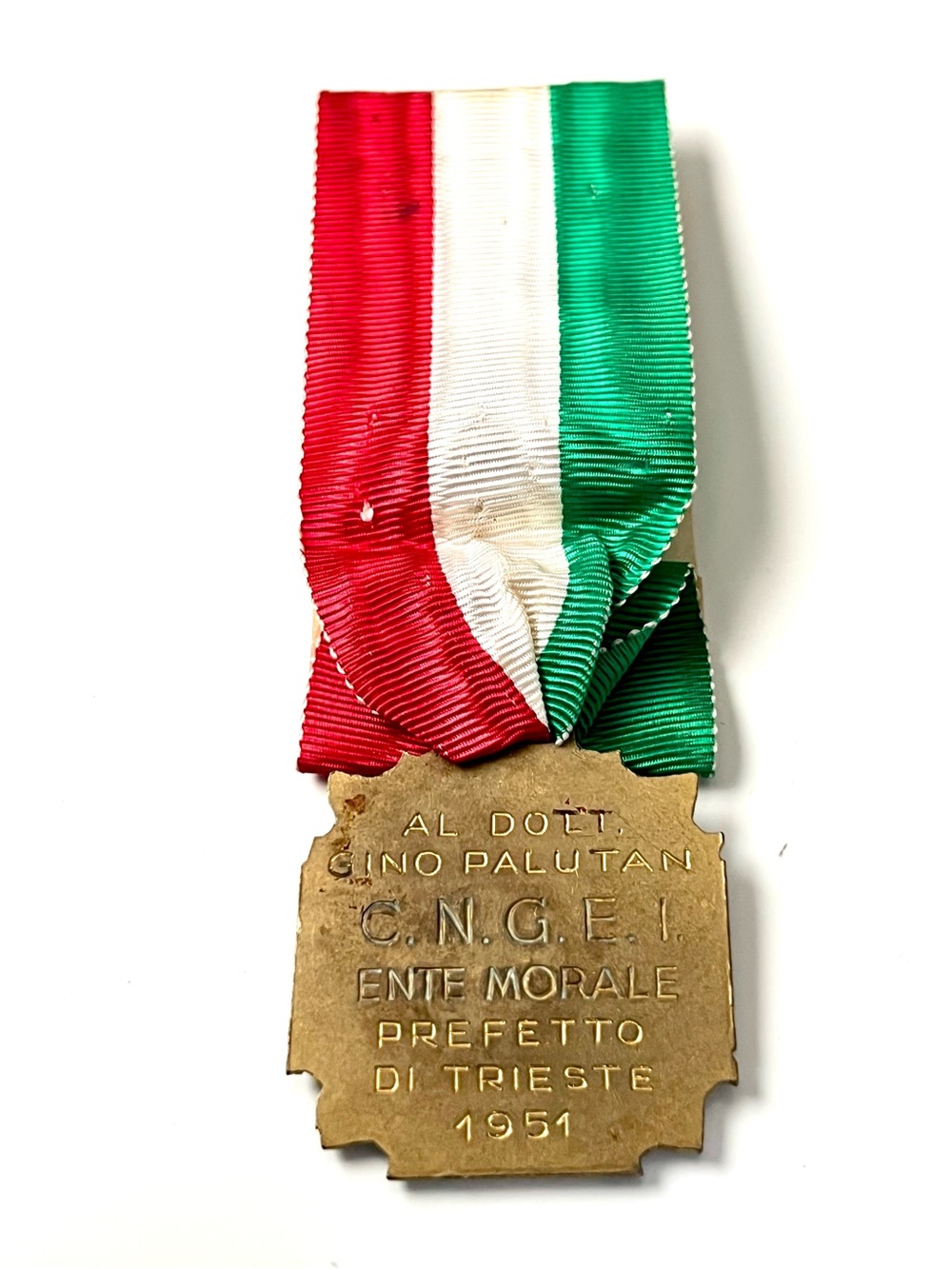 Vintage Italian Scouting Merit Metal - Picture 3 of 9